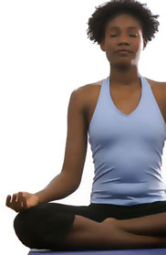 Woman In Seated Meditation